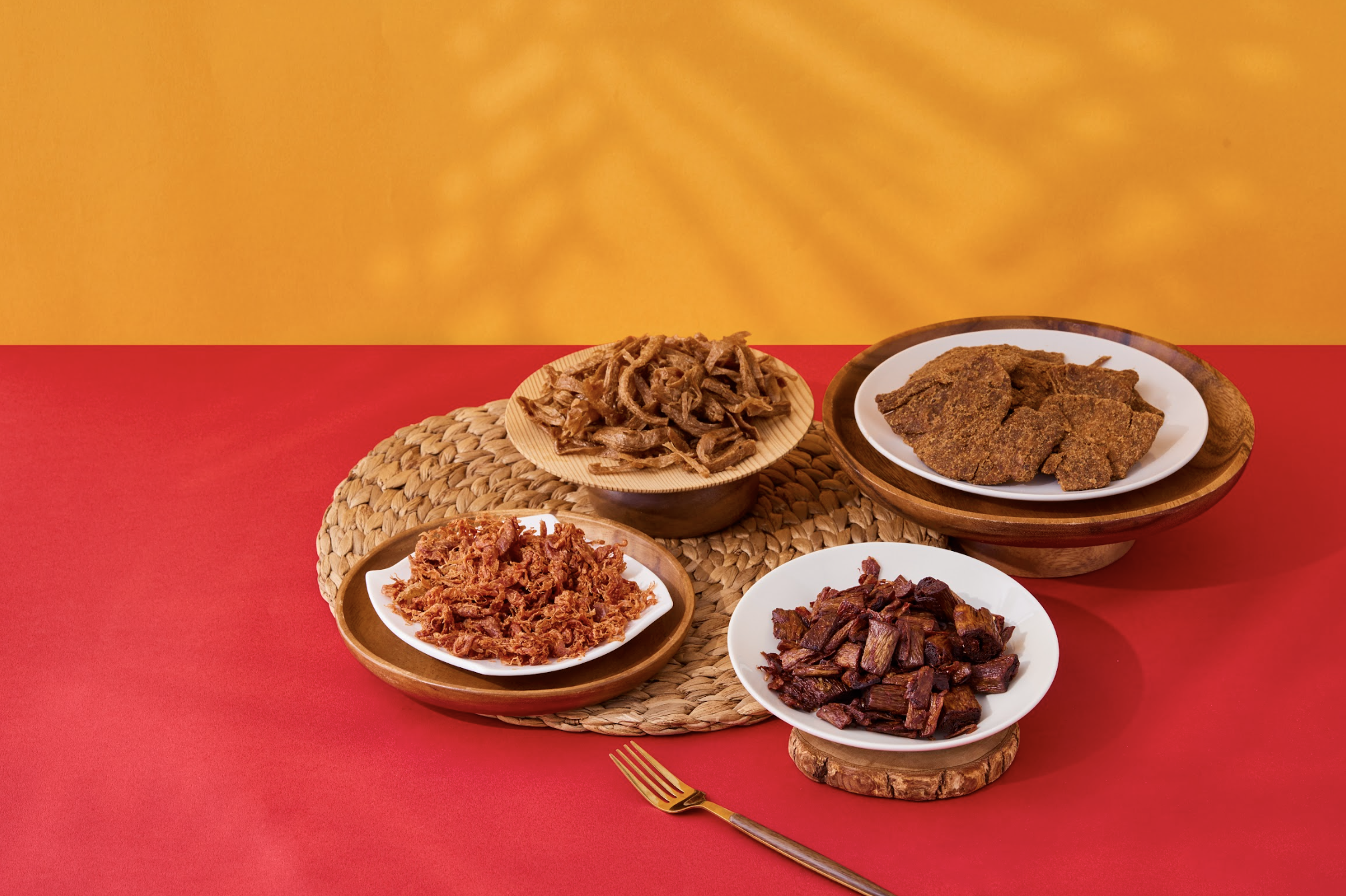 這是小雞吃果植物肉乾